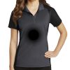 Women's Colorblock Micropique Sport Wick ® Polo Thumbnail